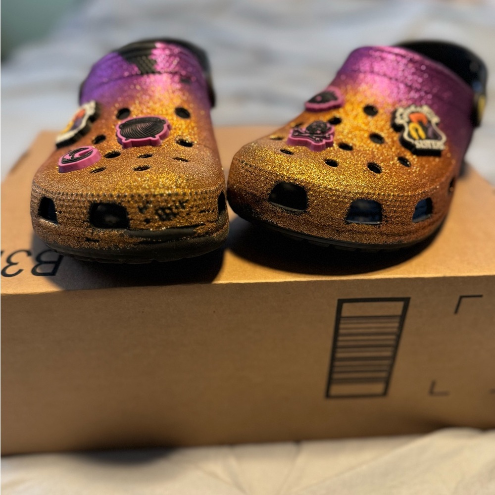 Hocus pocus Disney sparkly crocs
